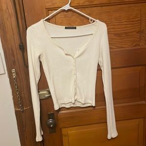 Brandy Melville button long sleeve